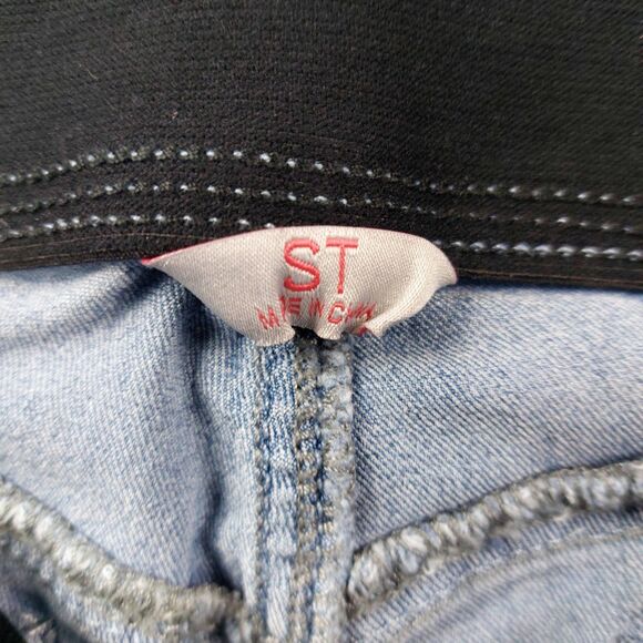 Laurie Felt Women’s Silky Straight Leg Jeans Size ST Light Wash Stretch Vital - Picture 9 of 12